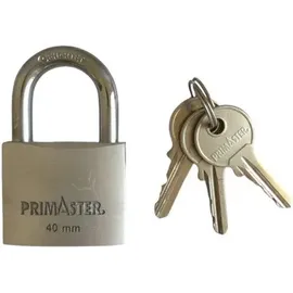 Primaster Vorhängeschloss Aluminium 63 mm inkl. 3 Schlüssel