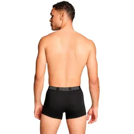 Puma Boxershort 6er Pack Figurbetont Schwarz M