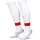 Nike Strike Dri-FIT Stutzenstrümpfe White/University Red 46-50