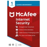 McAfee Internet Security 2021, 1 Jahr, ESD (deutsch) (Multi Device)