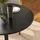 Homcom Runder Esstisch 80 x 75 x 80 cm schwarz