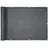 casa pura Balkonverkleidung 90 x 500 cm Grau Polyethylen