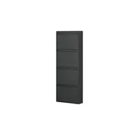  Schuhkipper SILVELIN (BHT 50x140x14 cm) - schwarz - BHT