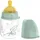 Nip – Weithalsflasche | Babyflasche mit Ventil für optimalen Lufteinstrom und zwei Naturkautschuk-Trinksauger. Stillfreundliche Babyflasche aus robustem Material | Gr. S, 150ml, Türkis