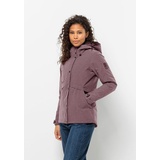 Jack Wolfskin Damen Snowy Park JKT W mit Kapuze, lila