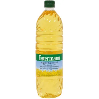 Rapsöl Estermann 1L PET-Flasche, feines Öl zum Kochen, Braten und für den Salat