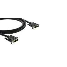 Kramer Electronics DVI Kupfer-Anschlusskabel C-DM/DM-6 1,80 m Schwarz