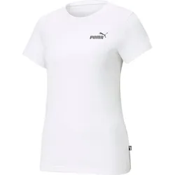 PUMA Damen Shirt ESS Small Logo Tee, Puma White, S