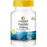 Fischöl Omega 3 Kapseln 1000mg - 90 Softgels - Omega-3-Fettsäuren (EPA und DHA) | Warnke Vitalstoffe - Deutsche Apothekenqualität