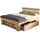 Home Affaire Stauraumbett HOME AFFAIRE "Triest", beige (kernbuche), B:145cm L:212cm, Betten, Stauraumbett, aus FSC-zertifizierter massive Buche