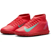 Nike Jr. Mercurial Superfly 10 Club TF Multinocken-Fußballschuhe Kinder 800 ember glow/aurora green 38.5