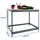 Simon Rack Simonrack Werkbank 400 kg, Belastbarkeit: 90x120x75 cm, Große Arbeitsfläche Arbeitsfläche, Arbeitstisch, Holz-Arbeitsplatte, Grau/Holz - BT-BASIC
