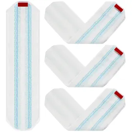 yangyuqi Stück für Vileda H2PrO Bodenwischer Ersatzbezug, Mikrofaser Wischmopp Bezug für alle Hartböden, Maschinenwaschbar (Neu, Verbessert)