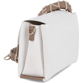 Valentino Alexia Umhängetasche Kunstleder Bianco/Cuoio