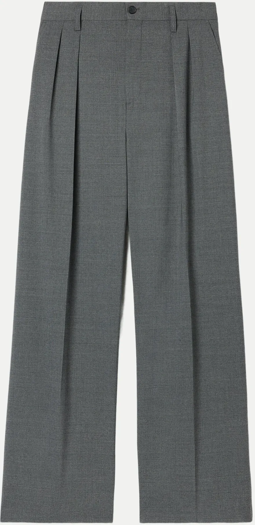 Nadelstreifenhose Milo Grau 48