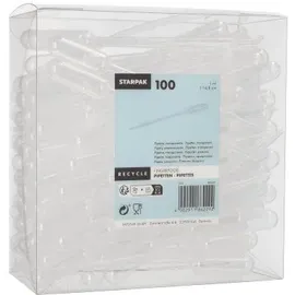 Papstar Pipetten PE 4 ml 8 cm 100 St. Transparent