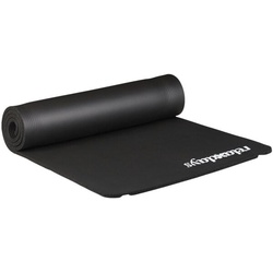 relaxdays Yogamatte 1 cm dick schwarz