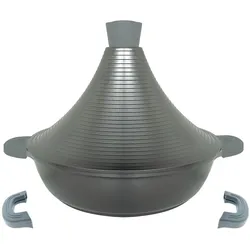 Aluguss Tajine Tagine Ø32cm Induktion Silikongriffe Gartopf