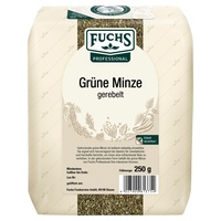 Fuchs Professional - Grüne Minze gerebelt | 250 g im Beutel | für orientalische und herzhafte Gerichte