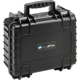 B&W International JET 3000 Werkzeugkoffer unbestückt schwarz 36,4 x 29,5 x 16,9 cm