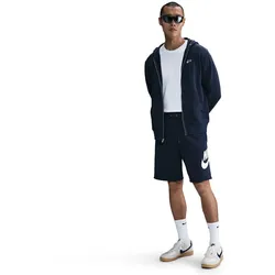 NIKE Club Alumni Fitnessshorts Herren 451 - obsidian/obsidian/white S