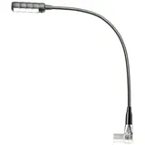 Adam Hall SLED1ULTRAXLR4A Gewinkelte 4-pol XLR Schwanenhalsleuchte