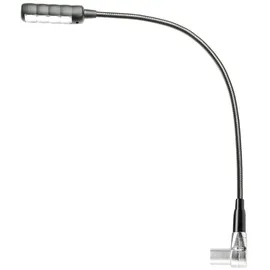 Adam Hall SLED1ULTRAXLR4A Gewinkelte 4-pol XLR Schwanenhalsleuchte