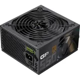 gamemax GP 550B 550W, Nicht-modular, 80 Plus Bronze, 140mm HDB Lüfter, Flache Schwarze Kabel, 9 Schutzfunktionen, 3 Jahre Garantie, Schwarz