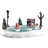 Lemax Victorian Skaters b/o 4.5V 94527