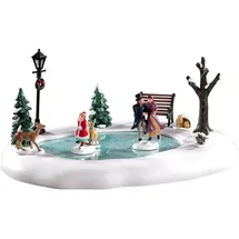 Lemax Victorian Skaters b/o 4.5V 94527