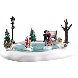 Lemax Victorian Skaters b/o 4.5V 94527