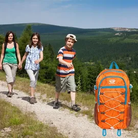 krumad Wanderrucksack 25L Faltbar Orange