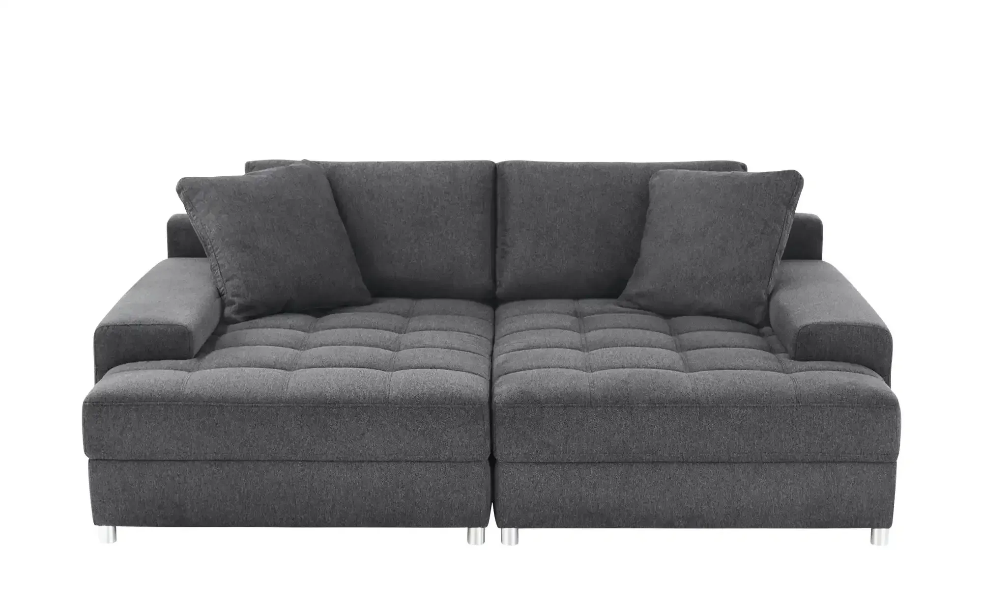 bobb Doppelrecamiere   ¦ grau ¦ Maße (cm): B: 224 H: 84 T: 181.0