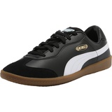 Puma King 21 It Soccer Shoe, Black White Gum, 40