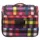 Franky Beautycase T27-F Weichgepäck Reisegpäck multicolor/black | Bunt