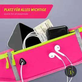 OneFlow iPhone 15 Plus Laufgürtel Hot Pink