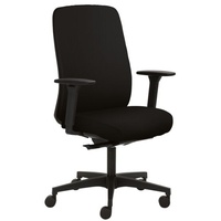 Mayer Sitzmöbel Mayer Bürostuhl, 2339 Stoff schwarz, Gestell schwarz
