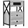 vidaXL Nachtschrank Sonoma 40 x 31 x 60 cm Grau