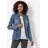 Heine Jeans-Blazer in blue-bleached | Gr.: 34
