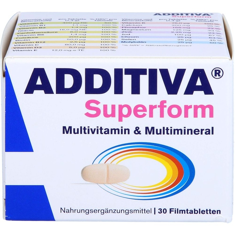 Dr. Scheffler ADDITIVA Superform Filmtabletten Vitamine
