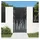 vidaXL Gras-Design Gartentor 105 x 180 cm antrazit 153170