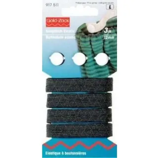 Prym Knopflochgummi mit 3 m