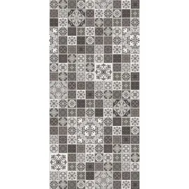 Breuer Duschrückwand grau/weiß
