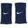 Nike Swoosh Classic Reversible Doublewide Wristbands 2er Pack Schweißbänder Tennis Fitness Running Handgelenkbänder wendbar, College Navy/White/College Navy, One Size