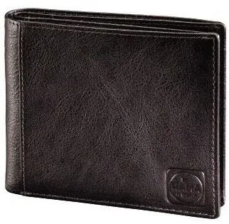 Hama Est. 1923 Amsterdam Leder-Kreditkarten-Geldbörse H31C Rustic Dark Brown