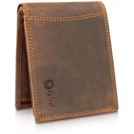 TALED Geldbörse Herren braun