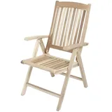 Gravidus Hochlehner Gartenstuhl 59 x 70 x 105 cm teak klappbar
