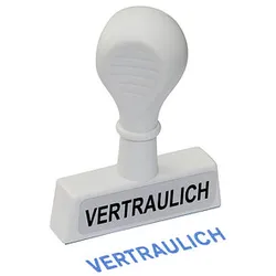 WEDO Textstempel "Vertraulich"
