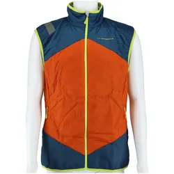 La Sportiva Wander-Weste Seeker Primaloft (PrimaLoft Active Silver Eco Isolierung) gelb/sturmblau Herren