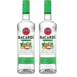 BACARDÍ Tropical, weißer Rum mit dem Geschmack tropischer Früchte, reife Ananas, cremige Kokosnuss, süße Guave, 32% Vol., 70 cl / 700 ml (Packung mit 2)